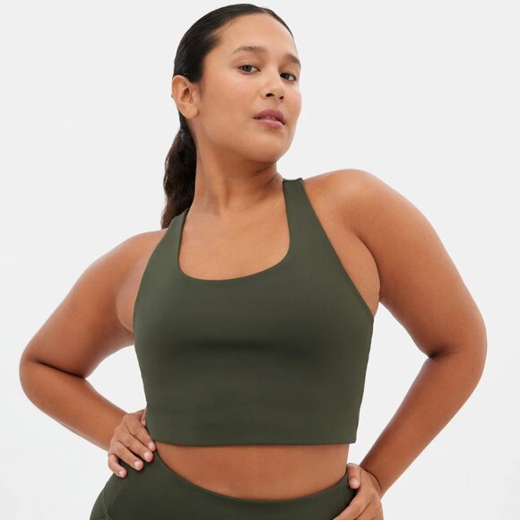 Girlfriend Collective Paloma Racerback Sports Bra Terrace 4XL NWT - Picture 1 of 9